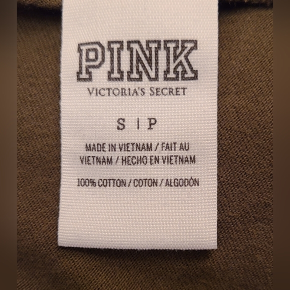 Pink size S/P green shirt - Picture 4 of 7